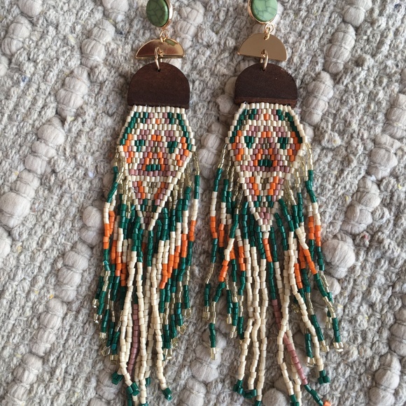 2x1 πHPππ Bohemian Tassel Earrings - Picture 5 of 6